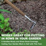 Haliaeetus Long Handle Gardening Hoe for Weeding