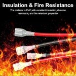 QTEATAK Double Head Spade Terminal Assortment Kit