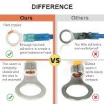 150PCS Blue Heat Shrink Ring Terminals 16-14 AWG