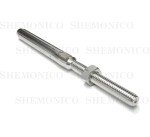 Shemonico 1/4" Stainless Steel Cable Swaged Stud
