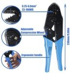 Aikoolwer Ratcheting Crimping Tool Kit for Connectors