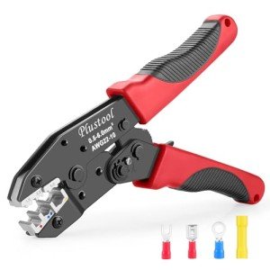 Plustool Ratcheting Crimping Tool for Electrical Connectors