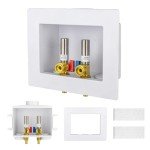 GUOFIS 20-Pack Washing Machine Outlet Boxes