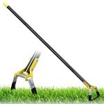 Adjustable Heavy-Duty Long-Handle Garden Hoe