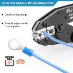 Plustool Ratcheting Crimping Tool for Electrical Connectors