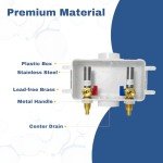 Guofis Washing Machine Outlet Box - 2-Pack