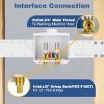 GUOFIS 20-Pack Washing Machine Outlet Boxes