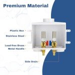 GUOFIS 20-Pack Washing Machine Outlet Boxes