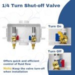 Guofis Washing Machine Outlet Box - 2-Pack