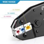 Plustool Ratcheting Crimping Tool for Electrical Connectors