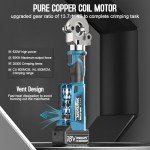 SWANSOFT 6 Ton Electric Hydraulic Crimping Tool