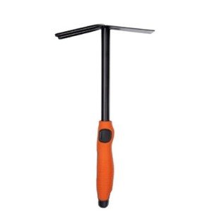 BLACK+DECKER 30cm Double Hoe with Ergonomic Handle