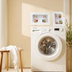 GUOFIS Washing Machine Outlet Box - 2 Pack