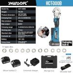 SWANSOFT 6 Ton Electric Hydraulic Crimping Tool