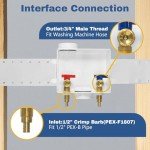 10-Pack Guofis PEX Washing Machine Outlet Box