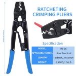 Multi-Purpose Ratchet Wire Crimping Tool