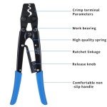 Multi-Purpose Ratchet Wire Crimping Tool