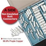 260-Piece Assorted Connector and Heat Shrink Kit