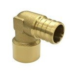 5PCS 3/4" Copper PEX Female Sweat Elbow Fittings