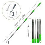 Adjustable Long-Handle Garden Hoe for Easy Weeding