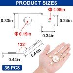 35 PCS Quick Disconnect Connectors - Non Insulated