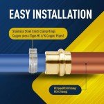 Cherbo 10 Pack 1/2" Pex Press Fittings