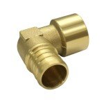 5PCS 3/4" Copper PEX Female Sweat Elbow Fittings