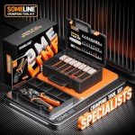 27 Piece Crimp Tool Connector Kit for AWG