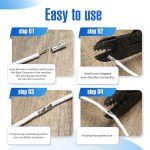 600pcs Non-Insulated Ring Terminal Connection Kit