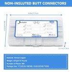 460 PCS Butt Connectors Kit for Wiring