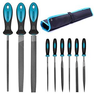 9-Piece Metal File Set for Wood and Metalwork