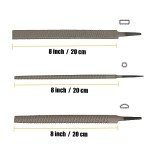 TARIST 3-Piece Wood Rasp File Set