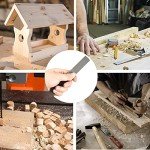 4-Way Wood Rasp File Set for Shaping Tools