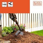 BLACK+DECKER Garden Hoe for Weeding and Tillage