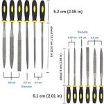 12-Piece Wood Rasp File Kit with Carrying Case