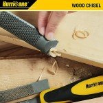 Hurricane 3-Piece Wood Chisel and Rasp Set