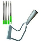 Adjustable Long-Handle Garden Hoe for Easy Weeding