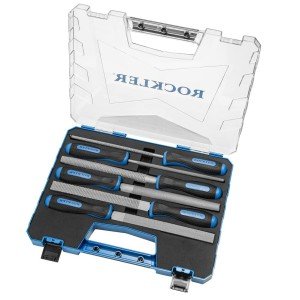 6-Piece Wood Rasp Set for Carving Curves