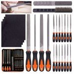 24-Piece Metal File Set with Carry Case