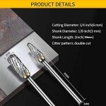 10-Piece Carbide Burr Set for Dremel Tools