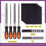 24-Piece Metal File Set with Carry Case