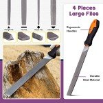 24-Piece Metal File Set with Carry Case