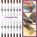 24-Piece Metal File Set with Carry Case