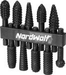 NordWolf 10-Piece Wood Carving Tool Set