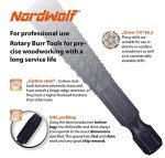 NordWolf 10-Piece Wood Carving Tool Set