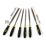 6-Piece Carbon Steel Metal File Set