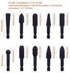 NordWolf 10-Piece Wood Carving Tool Set