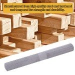Chazcool 4-Way Wood Rasp File, 8 Inch