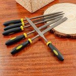 6-Piece Carbon Steel Metal File Set