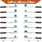 19-Piece Metal File Set with Portable Case